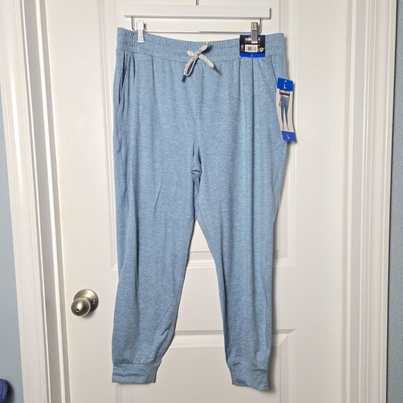 NWT Kirkland Signature Lightweight Jogger 25" - L Light Blue - Picture 1 of 7